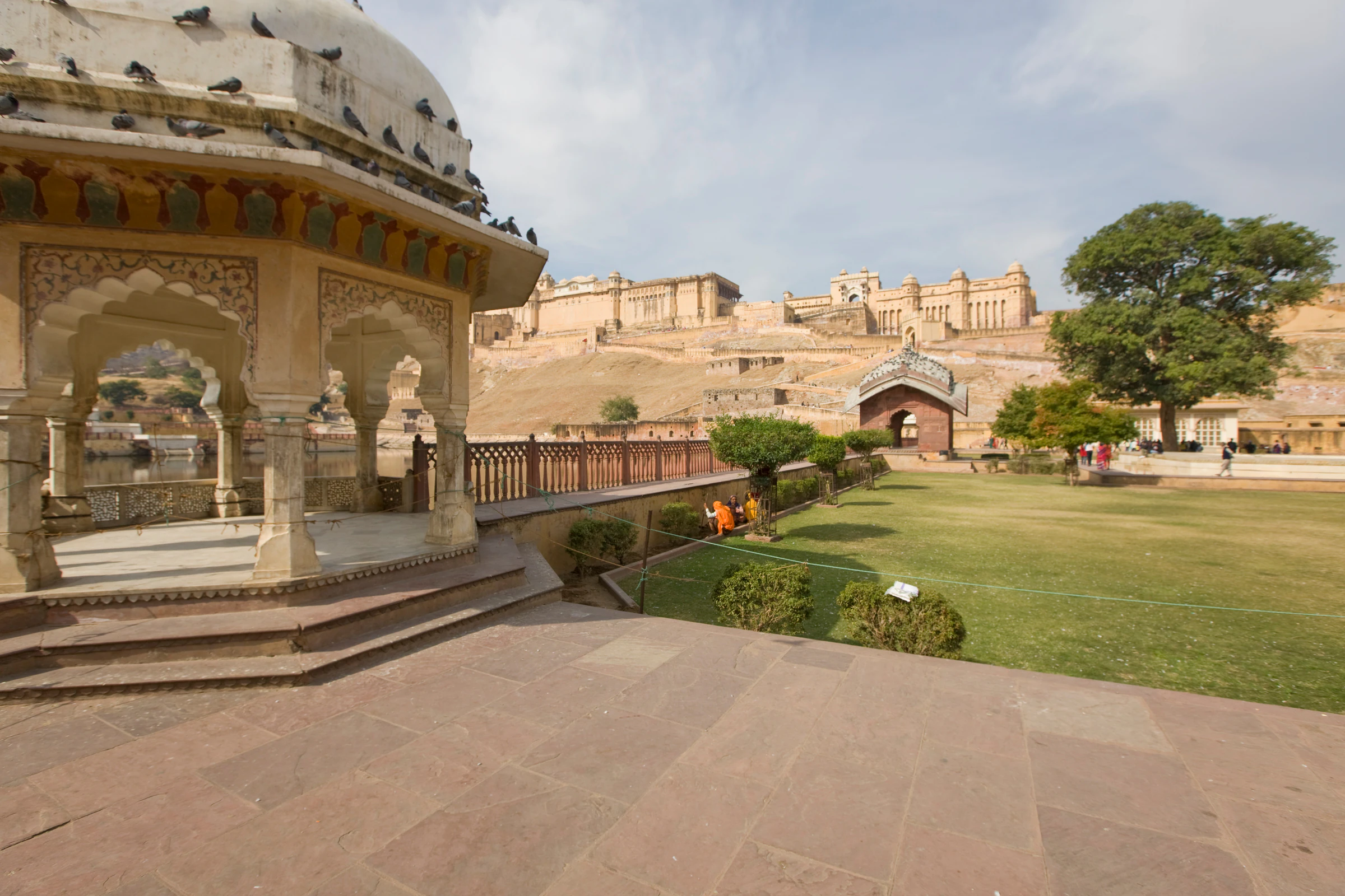 Amber Fort near Jaipur, seen in the afternoon light