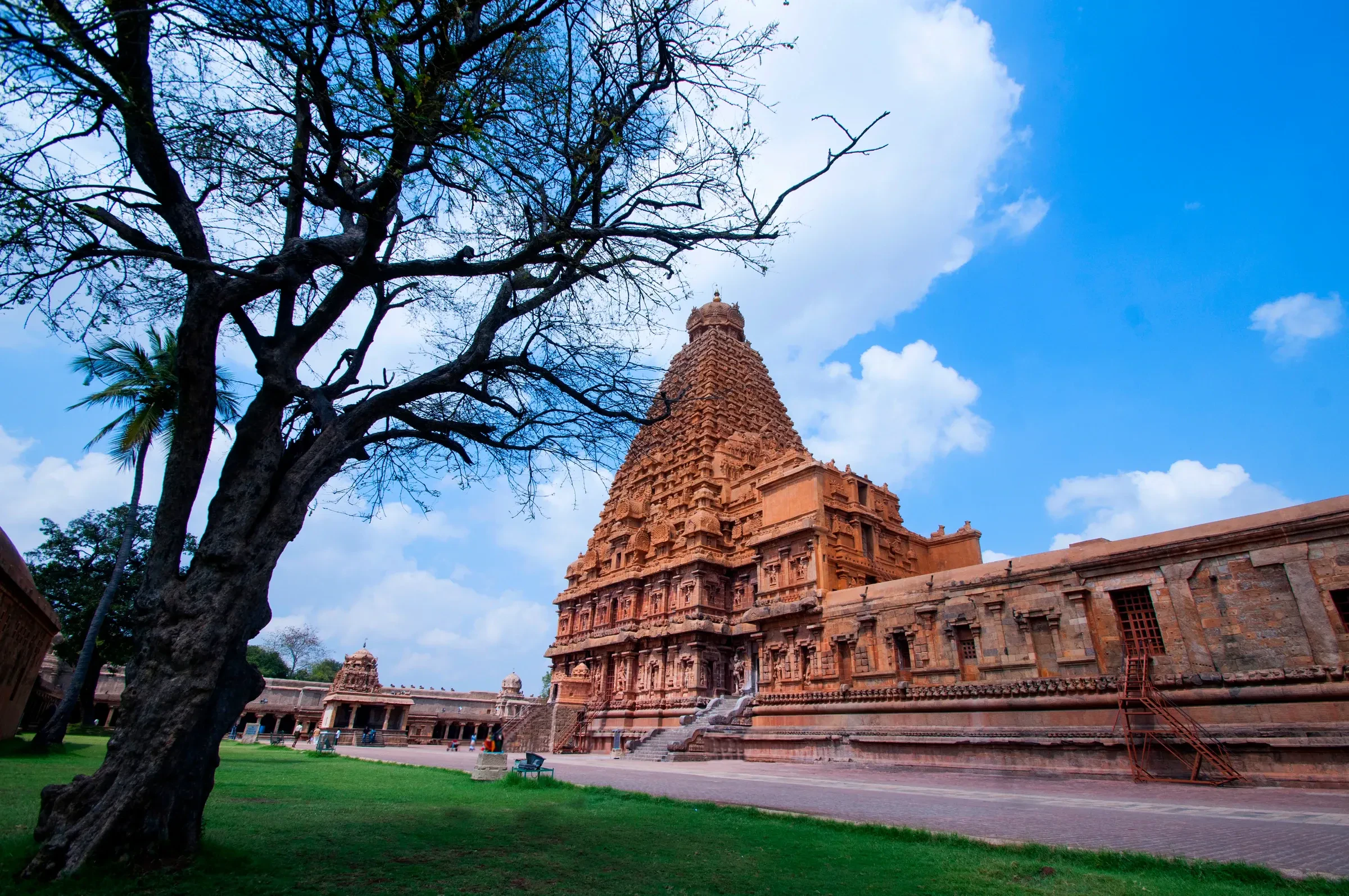 The Brihadeeswarar Temple in Thanjavur, a UNESCO World Heritage Site