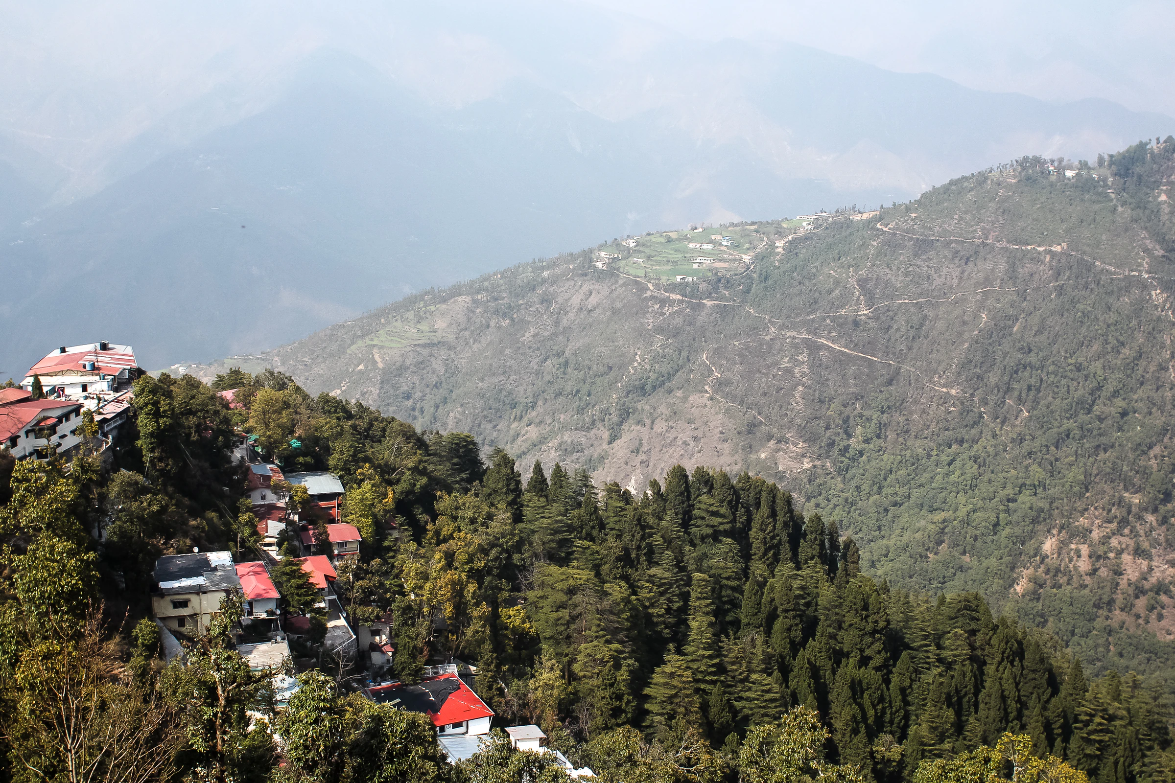 View over the Doon Valley from Mussoorie