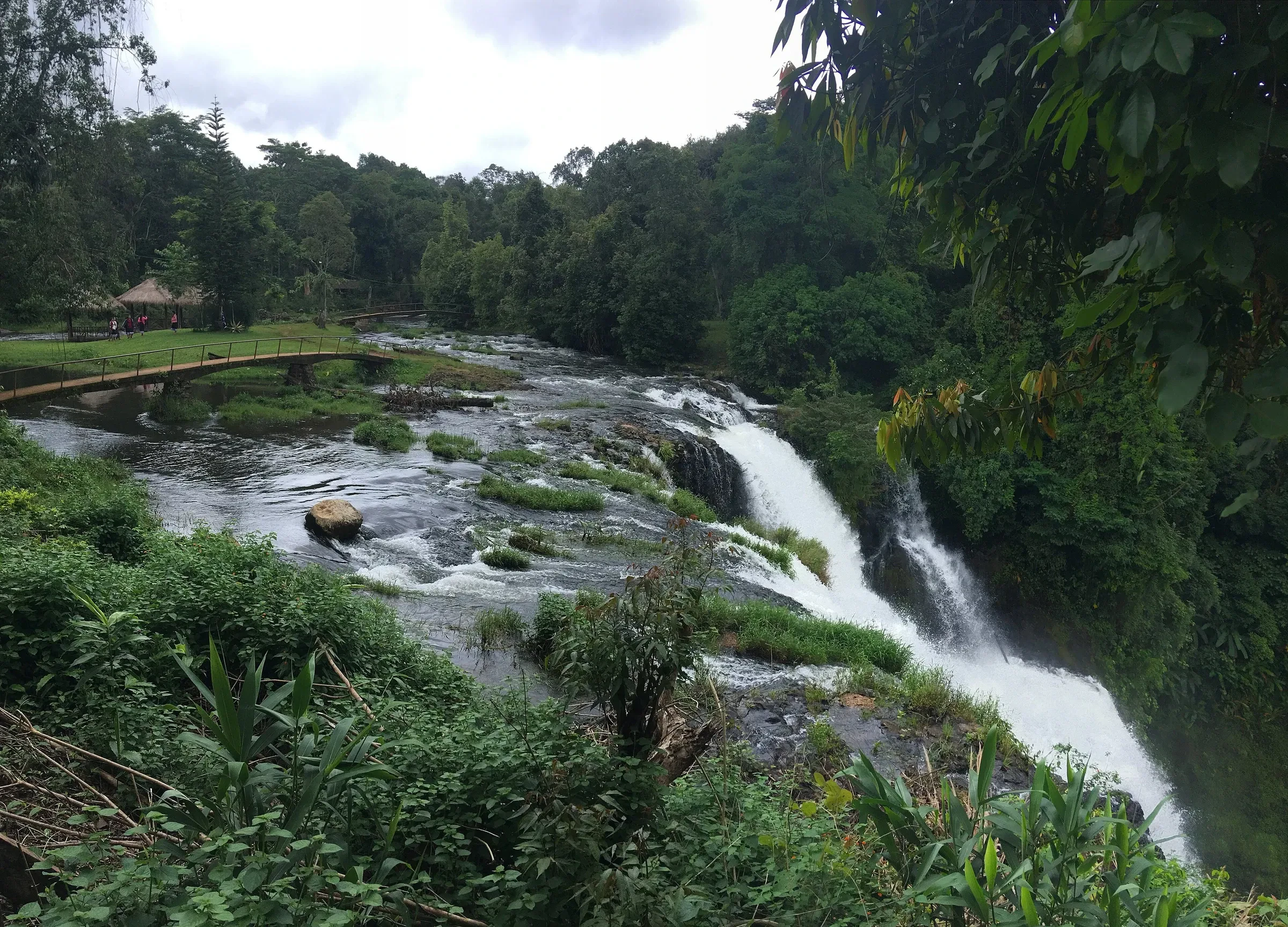 Tad Yuang waterfall on the Bolaven Plateau