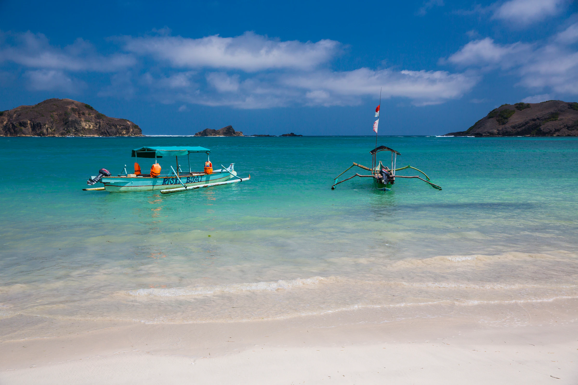 Tanjung Aan beach near Kuta Lombok