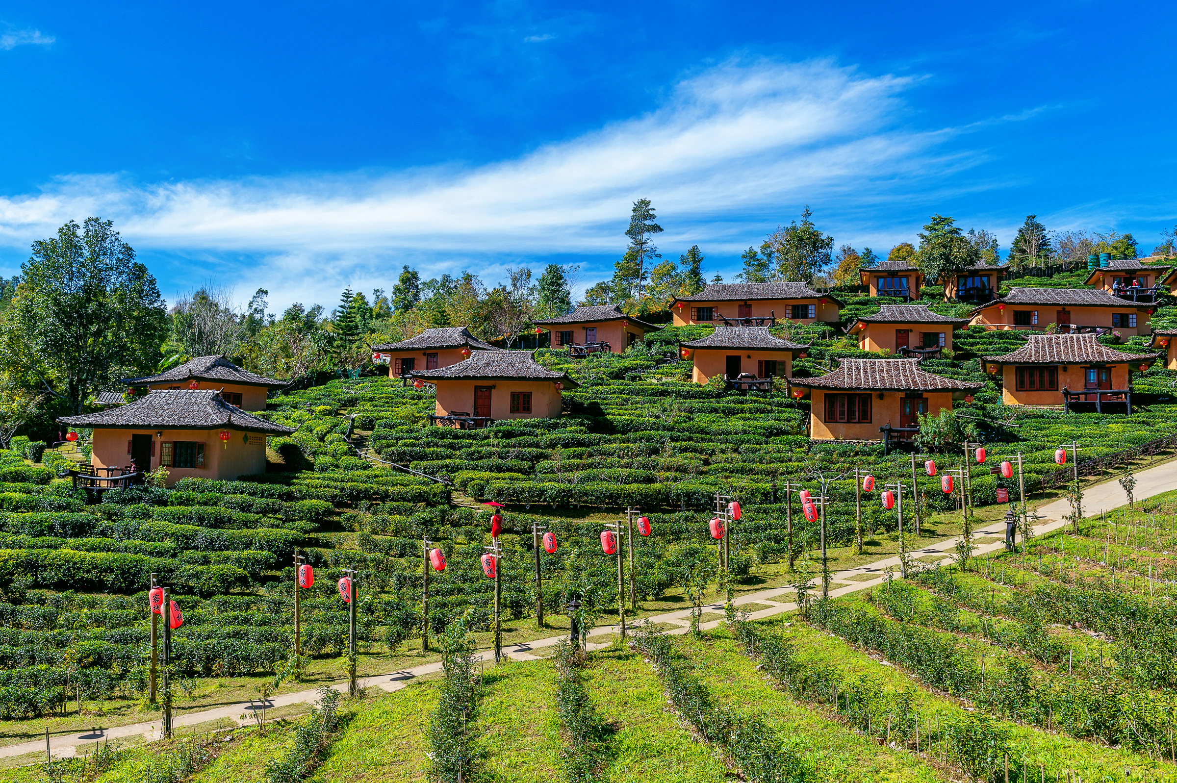 Ban Rak Thai, a Chinese Yunnanese village near Mae Hong Son