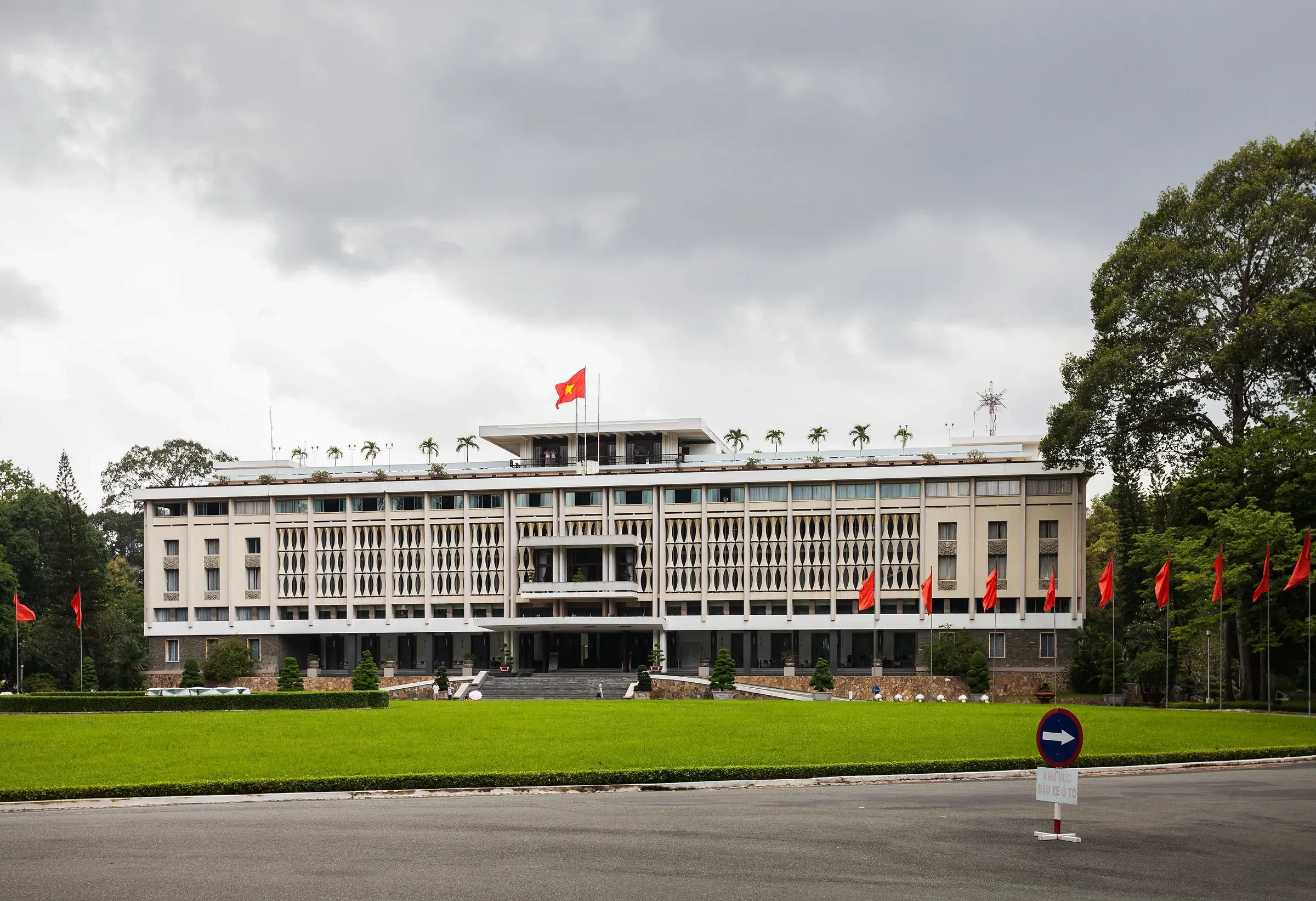 The Reunification Palace in Ho Chi Minh City